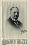 105367 Portret van mr.dr. D.A.P.N. Koolen, geboren 1871, lid van de Centrale Raad van Beroep voor de ...